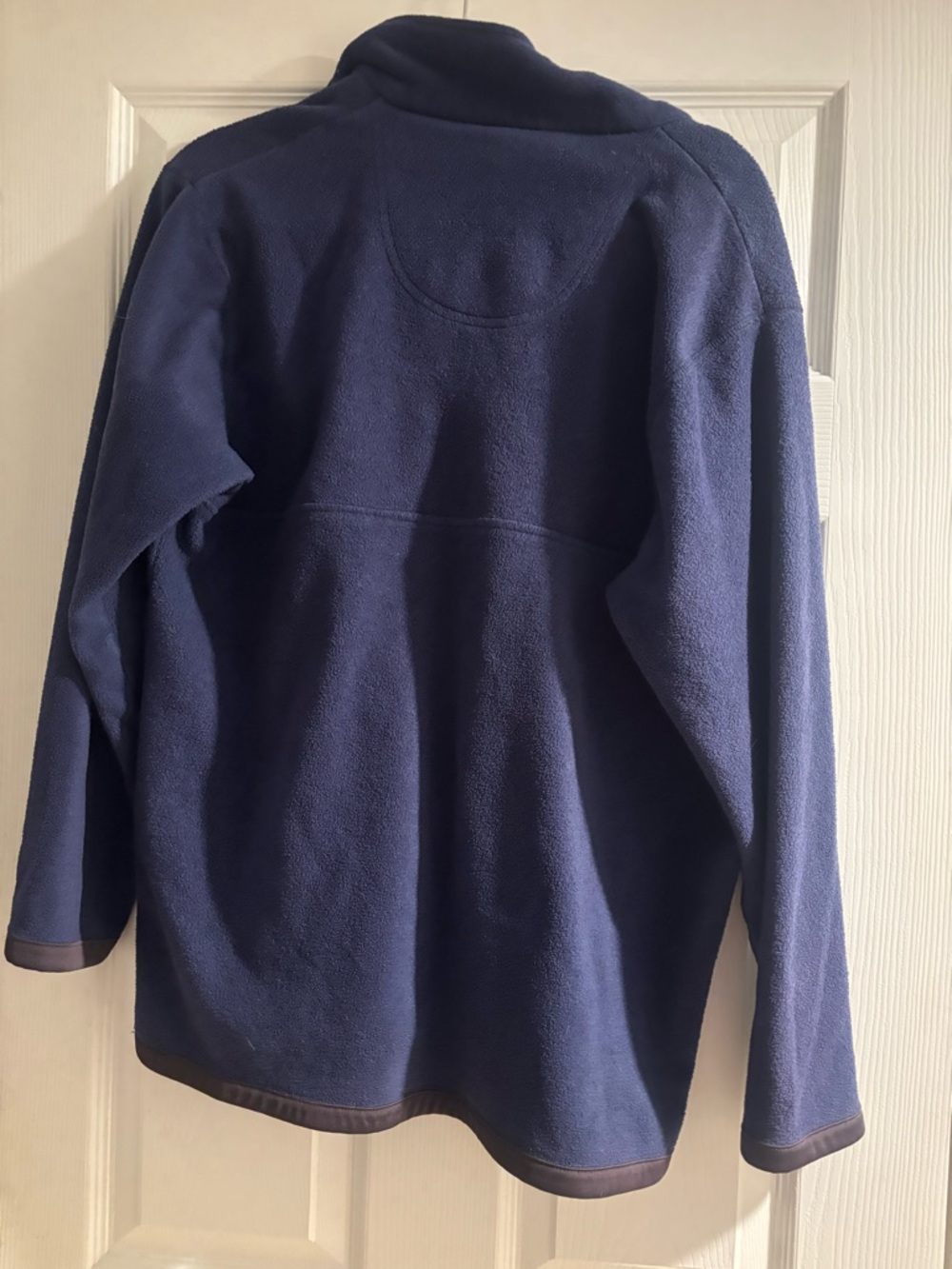 Disney Winnie the Pooh Navy Fleece Pullover Sweater Large - Picture 5 of 5